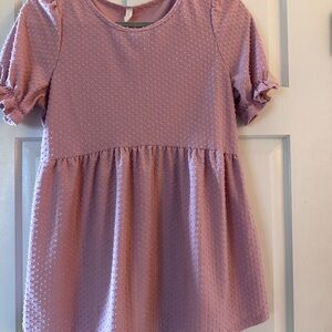 Pinkblush pink maternity top with ruffle sleeve